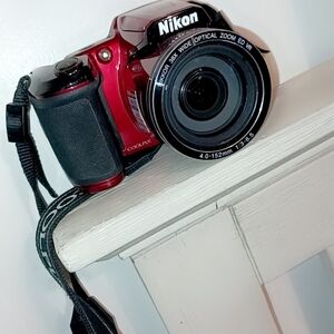 Nikon Red Digital Camera